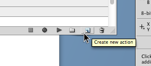Create new Action&nbsp;